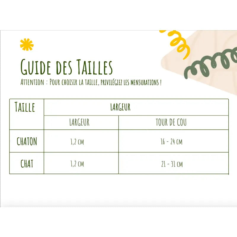Collier Chat Anti - Étranglement Velours Vert