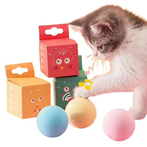 Balle pour chat interactive | CatsBall™ Transparent Background