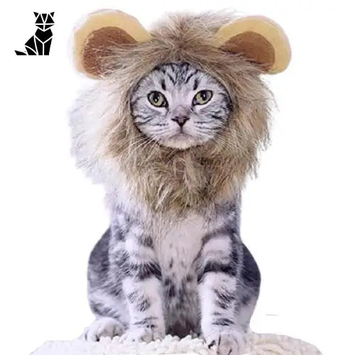 Bonnet pour Chat Cosplay Lion