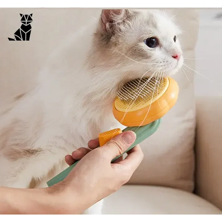 Brosse d’appréciation pour chatBrosse d’appréciation pour chat - plus de poils partout