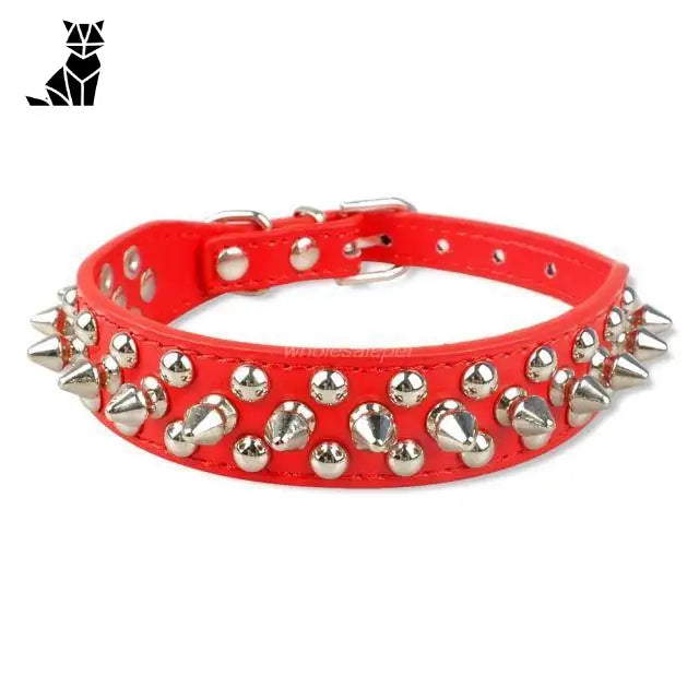 Collier Clouté Pour Chien De Petite Et Moyenne Taille