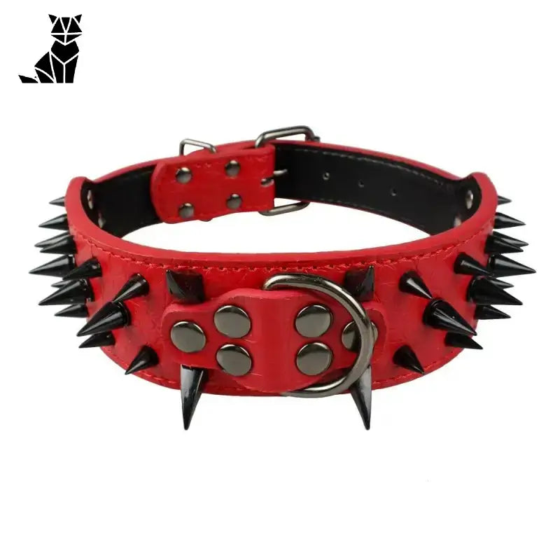 Collier Chien Clouté Ajustable Ultra Confortable