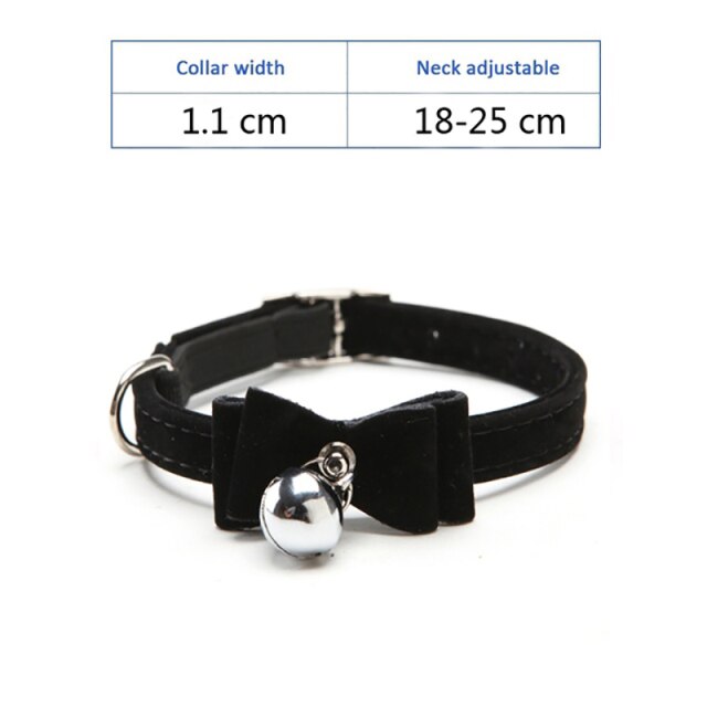 Collier nœud papillon pour chat