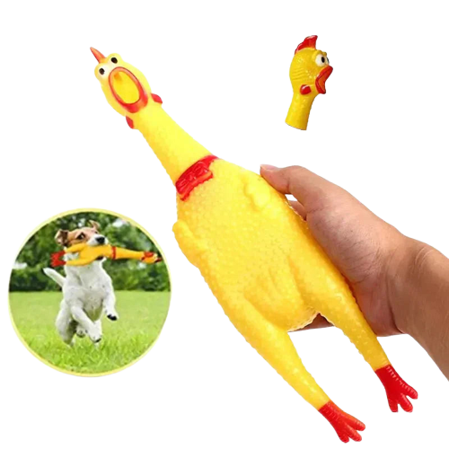 Jouet grinçant poulet pour chien - jouets couineursjetables Transparent Background