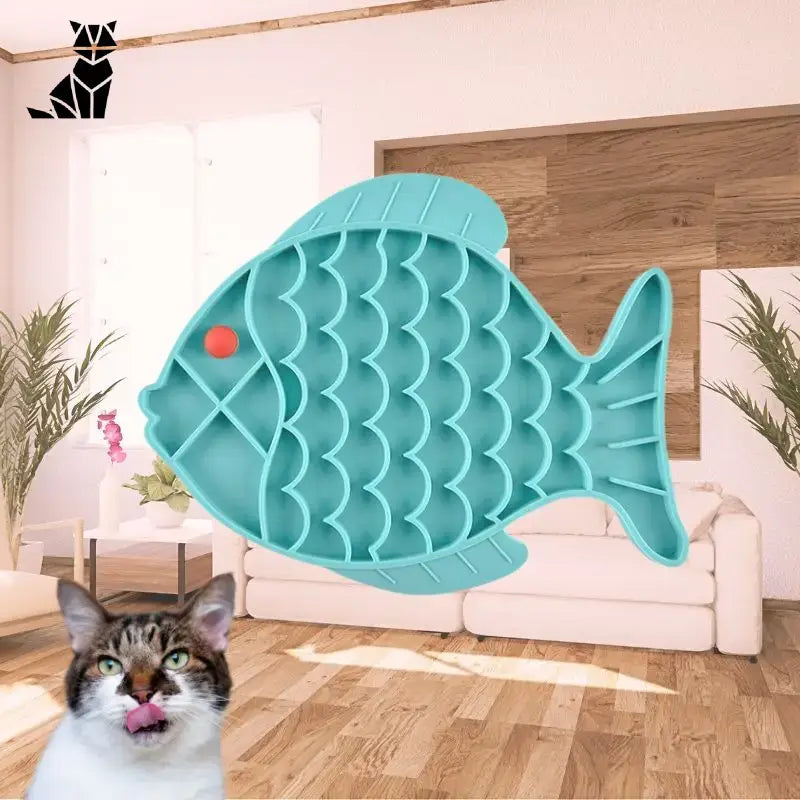 Gamelle anti glouton chat | FishFood™