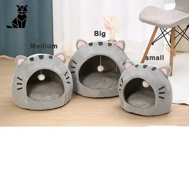 Panier à Tête de Chat Tête: le Lit Idéal pour votre Chat
