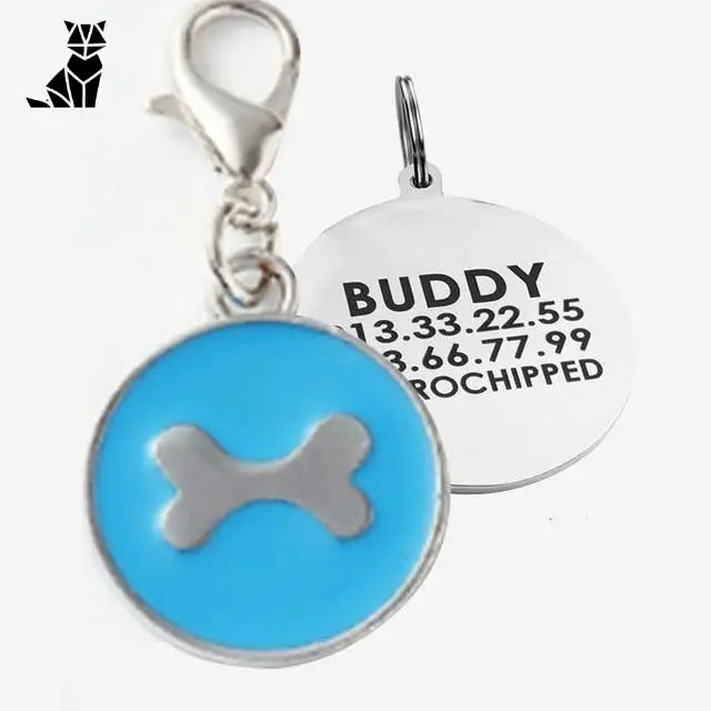 Médaille Personnalisable Pour Collier Chat Et Chien