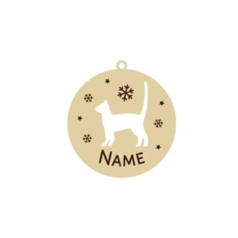 Unique Bijou : Pendentif personnalisé pour chat avec flocons de neige - Cadeau spécial pour les amoureux des chats