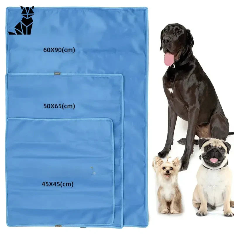 Tapis de refroidissement en gel non toxique pour chien - chien gel tapis rafraîchissant