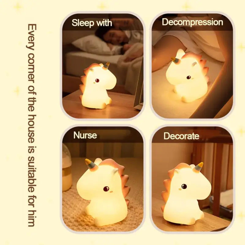 Veilleuse LED en forme de poulet de ’Cute LED Night Light for Soft Light’ (Veilleuse LED mignonne pour une lumière douce)
